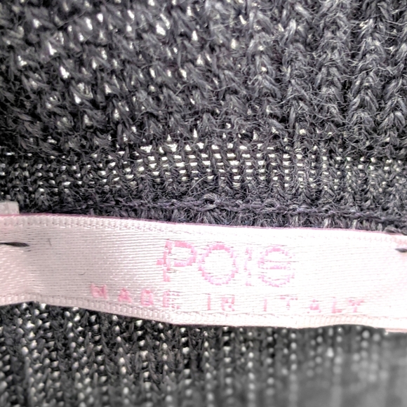 Vtg Wool Knit Sweater Dress. Md in Italy, XS. - Picture 9 of 16